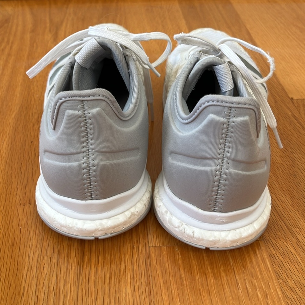 Adidas Volleyball Shoes White Size 6.5 6 1/2 - Picture 3 of 7